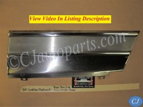 OEM 1964 Cadillac Fleetwood Eldorado Deville RIGHT PASSENGER SIDE FRONT FENDER LOWER ROCKER MOLDING